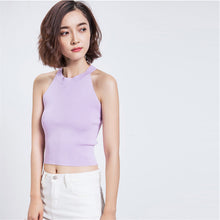 2016 Sexy New Women Plus Size O-neck Sleeveless Tank Top Casual Fashion Knitting Off Shoulder with Back Zip Tank Tops 70642