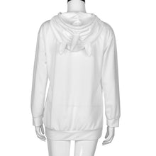 2016 Street Style Women Autumn T-shirt Hooded "I'm a Unicorn" New Fashion White harajuku shirt women Tee Tops Female Girls