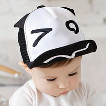 2016 Summer Children Kids Snapback Hats Boys Gilrs Mesh Soft Brim Flanging Sun hat Baseball Cap kids 2 Colors Gorras,Casquette