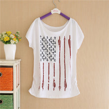 2016 Summer New Brand T shirt Digital Print Minnie Cotton T-shirt Lady Batwing Sleeve Tshirt Tops Tee For Women