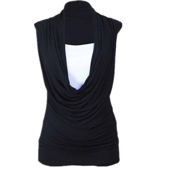 2016 Summer New Fashion Sexy Chiffon Blouse Ladies Bow 3 colors Tops Casual Sleeveless Spring Shirt 70839