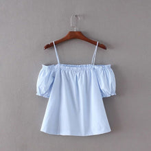 2016 Summer New Women European Off Shoulder T Shirt Fashion Slash-neck Casual Women Tops Sleeveless T-shirt 71270