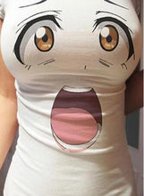 2016 Summer T Shirt New Women Sexy T-shirt Summer Short Sleeve Funny Slim Big Eyes Print T Shirt Fashion Women Top Tees 71173