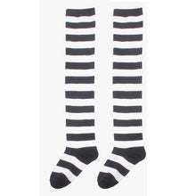2016 Time-limited Top Fashion Women Girls Cotton Spandex Striped Thigh High Knee Socks Girls Womens Halloween Cosplay Stockings
