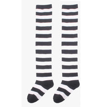 2016 Time-limited Top Fashion Women Girls Cotton Spandex Striped Thigh High Knee Socks Girls Womens Halloween Cosplay Stockings