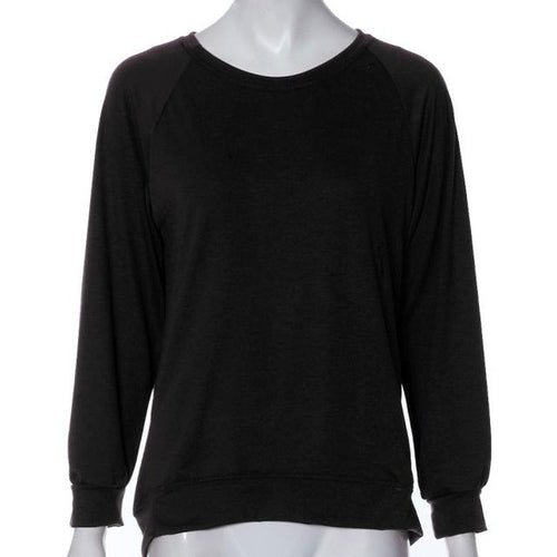 2016 Top Women Silid Long Sleeve Loose Blouse For Fall Anf Winter Casual Basic Outwear Tops Camisa Feminina Manga Comprida#C117