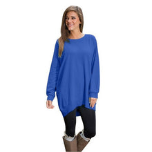 2016 Top Women Silid Long Sleeve Loose Blouse For Fall Anf Winter Casual Basic Outwear Tops Camisa Feminina Manga Comprida#C117