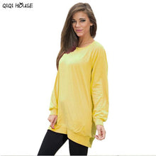 2016 Top Women Silid Long Sleeve Loose Blouse For Fall Anf Winter Casual Basic Outwear Tops Camisa Feminina Manga Comprida#C117