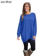 2016 Top Women Silid Long Sleeve Loose Blouse For Fall Anf Winter Casual Basic Outwear Tops Camisa Feminina Manga Comprida#C117