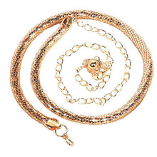 2016 Trendy Fashion Womens Belts Golden Color Metal Belt Women Ladies Snake Bones Chain Waist Strap Body Chain Cinturones Mujer