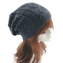 2016 Warm Winter Hats Women Knitted Wool Twist Skullies Beanie hat For Winter Warm Cap hats Female Gorros Cappelli Invernali