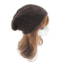 2016 Warm Winter Hats Women Knitted Wool Twist Skullies Beanie hat For Winter Warm Cap hats Female Gorros Cappelli Invernali