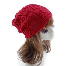 2016 Warm Winter Hats Women Knitted Wool Twist Skullies Beanie hat For Winter Warm Cap hats Female Gorros Cappelli Invernali