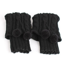 2016 Winter New Leg Warm For Women Girls Hemp Flowers Flanging Knitted Crochet Sock Leg Plush Cover Button Trim Socks Girls