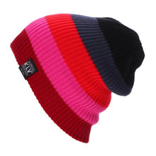 2016 Winter Warm Women Men Knit Hats Men Women Baggy Beanie Winter Sports Hat Ski Slouchy Chic Cap 4 Colors