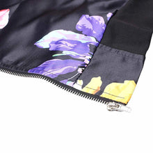 2016 Winter Women Long Sleeve Coat Female Printed S-XL Zipper Suit Jacket Coat Outwear blouson femme