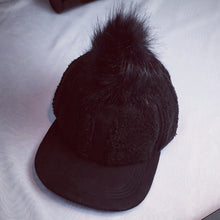 2016 Winter cap for women Fashion Snapback Caps Sheep velvet Pompon Fluff Baseball Casquette Hip Hop hat Outdoors Gorras #1130