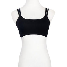 2016 Women Cross Sheer Polyester Black White Crop Tops Condole belt Strap Lingerie tank top Women Girls Camisole