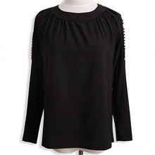 2016 Women New Chiffon Plus Size Tops Full O-neck Blouse Off Shoulder Casaul Shirt With Button 70476