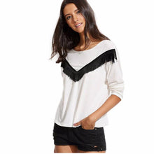2016 Women Tops Casual Long Sleeve T shirt Tassel Long Sleeved O Neck Shirt Tops T-shirt Feminina Autumn Spring