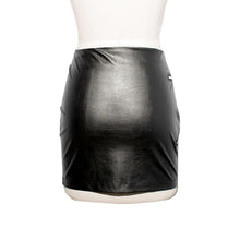 2016 autumn winter Soft PU Leather High Waist New design faux leather women black Zipper Short Mini Skirts Women saia #1122