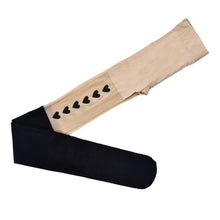 2016 fashion women stockings loving heart printed tights pantyhose pantys mujer patchwork girl's tights sexy pantyhose #6654