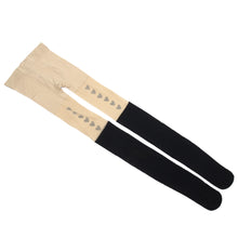 2016 fashion women stockings loving heart printed tights pantyhose pantys mujer patchwork girl's tights sexy pantyhose #6654