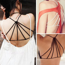 2016 hot selling Womens Sexy Padded Bra Crop Tops Vest Cross Strap Bustier Beach Tank Tops