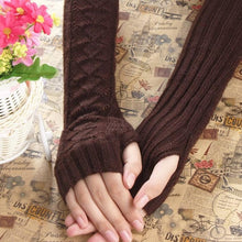 2016 ladies hand gloves Winter Mitten Warm fingerless gloves Hollow Out Gloves Keyboard half finger glovesKnit Gloves