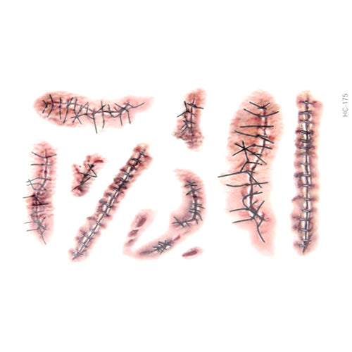 2016 new 1Pcs Waterproof Tattoo Stickers scars for men environmental protection body art fake tatoo temporary