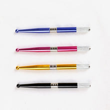 2016 new Professional Manual Cosmetic Eyebrow Tattoo Pen Alloy Stainless Embroidered Pencil Machine For Permanent Makeup