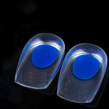 2017 1 Pair Soft Silicone Increase Half-height Heel Support Pad Cup Gel Shock Cushion Orthotic Insole Plantar Care