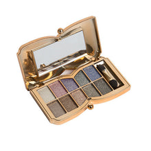 2017 10 Colors Pro Diamond Shining Gold Eye Shadow Powder Makeup Mineral Eyeshadow Cosmetic Beauty Foundation Blusher 88