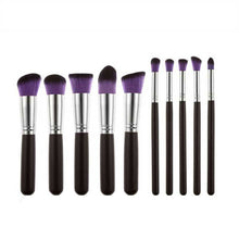 2017 10PCS Cosmetic Professional Makeup brushes set Face Powder Foundation Eyeshadow Concealer Eyebrow brush Pincel maquiagem