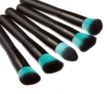 2017 10PCS Professional Makeup brushes set Concealer Face Powder Foundation Eyeshadow brush Pinceis de maquiagem Black