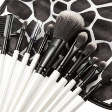 2017 10PCS Stone Pattern Markings Cosmetic Makeup brushes Professional Face Powder Foundation Eyeshadow brush Pincel maquiagem