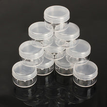 2017 10Pcs/50Pcs Mini Cosmetic Empty Jar Pot Eyeshadow Makeup Face Cream Container