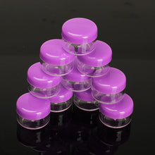 2017 10Pcs/50Pcs Mini Cosmetic Empty Jar Pot Eyeshadow Makeup Face Cream Container