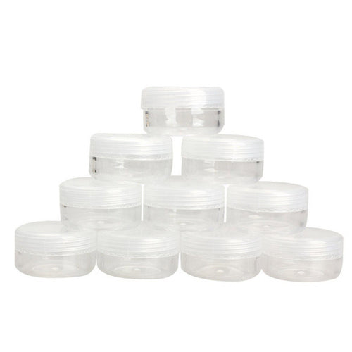 2017 10Pcs/pack Cosmetic Empty Jar Pot Eyeshadow Makeup Face Cream Container Mini Box 10/20g