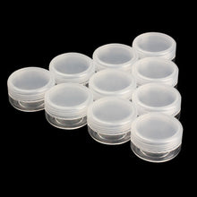 2017 10Pcs/pack Cosmetic Empty Jar Pot Eyeshadow Makeup Face Cream Container Mini Box 10/20g