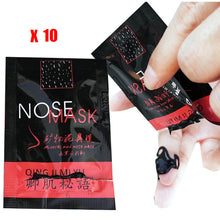 2017 10pcs Black Mask Blackhead Remover Mineral Mud Nose Blackhead Pore Cleansing Cleaner Removal Nose Membranes Strips