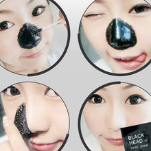 2017 10pcs Nose Blackhead Remover Black Mud Deep Cleansing Whitening Purifying Peel Off Acne Black Mud Suction Face Mask