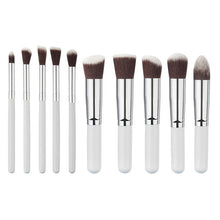 2017 10pcs/Set Cosmetica Makeup Brushes Cosmetics Foundation Blending Brush Make Up Tools