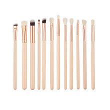 2017 12 Pcs Professional Foundation Eye Shadow Makeup Brushes Eyeshadow Eyeliner Brush Tools 88