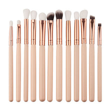 2017 12PCS Professional Makeup brushes set Beauty Foundation Powder Eyeshadow Eyeliner Lip brush Pincel maquiagem Pink