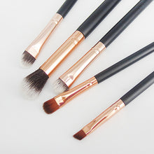2017 12PCS Rose Gold Professional Makeup brushes Complete Eye Makeup tools Powder Blending Foundation Eyeshadow Eyeliner brush