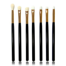 2017 12pcs Kabuki Makeup brushes professional Eye Foundation Powder Eyeshadow Cosmetic brush Make up tools Black
