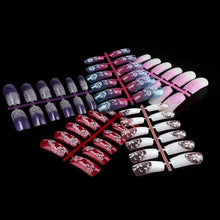 2017 144pcs Mixed Set Nail art False Nail Tips Artificial Fake Nails Acrylic Manicure Gel Nail art decorations Maquiagem