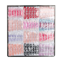 2017 144pcs Mixed Set Nail art False Nail Tips Artificial Fake Nails Acrylic Manicure Gel Nail art decorations Maquiagem