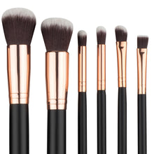 2017 15PCS Cosmetic Eyebrow Face Lip Makeup brushes Professional Foundation Powder Eyeshadow brush Pincel maquiagem Rose Gold